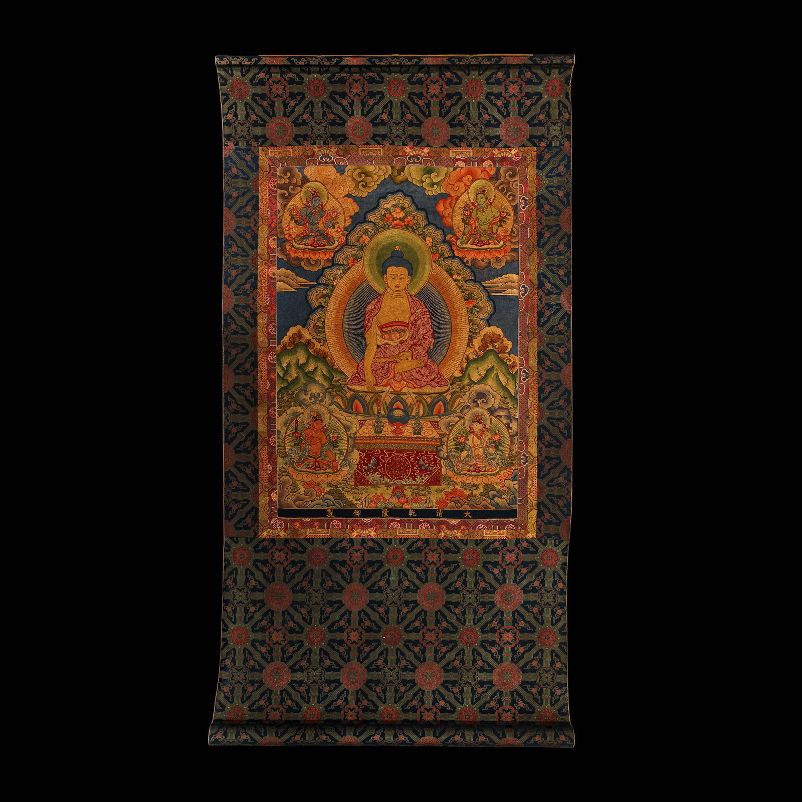 Buddhist Thangkas from the Qianlong Period of the Qing Dynasty in China (1 of 6)