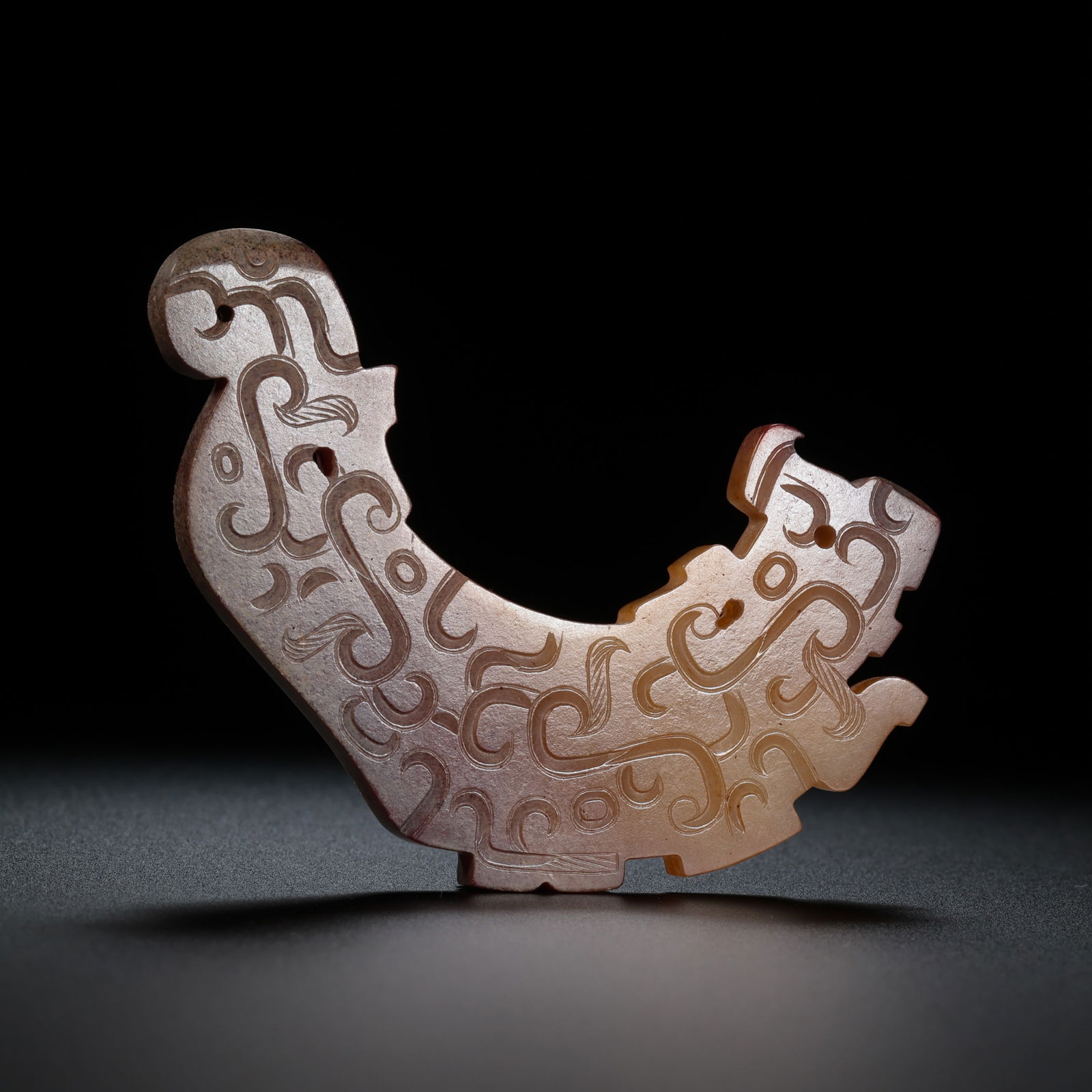 Jade artifacts from the Western Zhou Dynasty in China (1 of 5)
