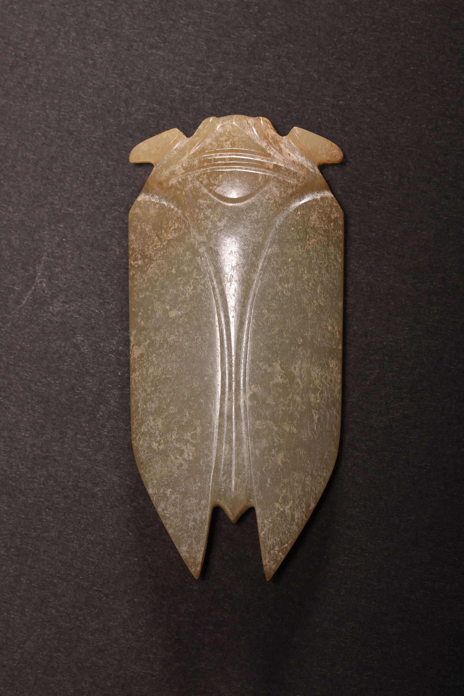 Jade Cicada from the Han Dynasty in China (1 of 4)