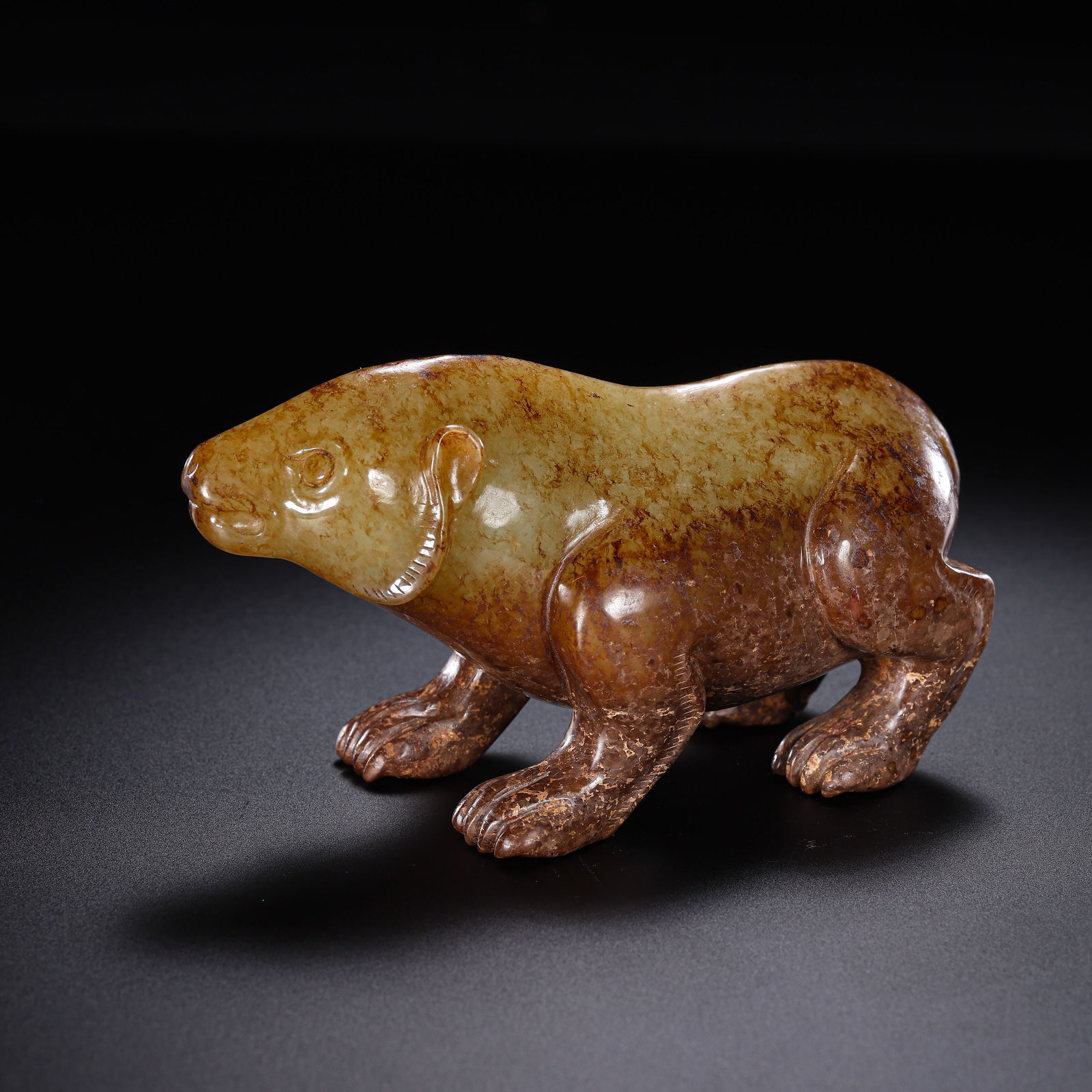 Jade Bear from the Han Dynasty in China (1 of 8)