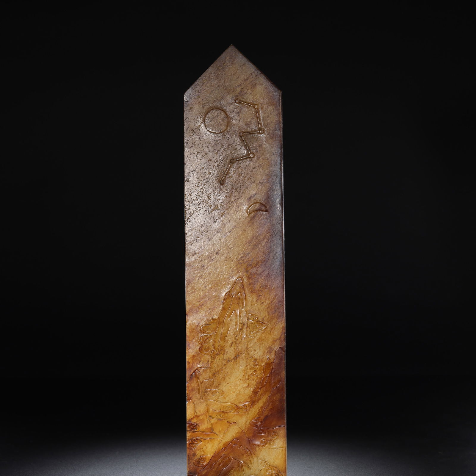 Chinese Han Dynasty jade artifacts (1 of 9)