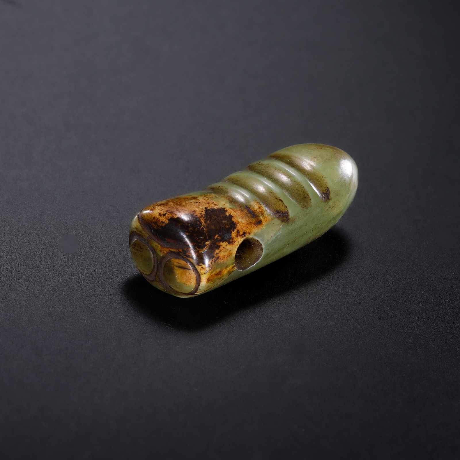 Jade Cicada of the Hongshan Culture during the Hongshan Period in China (1 of 6)