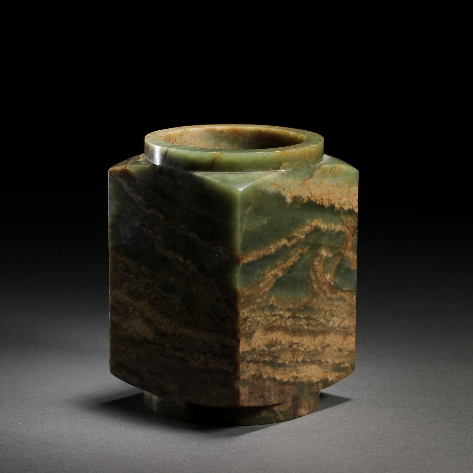 Jade Cong from the Neolithic period in China (1 of 8)