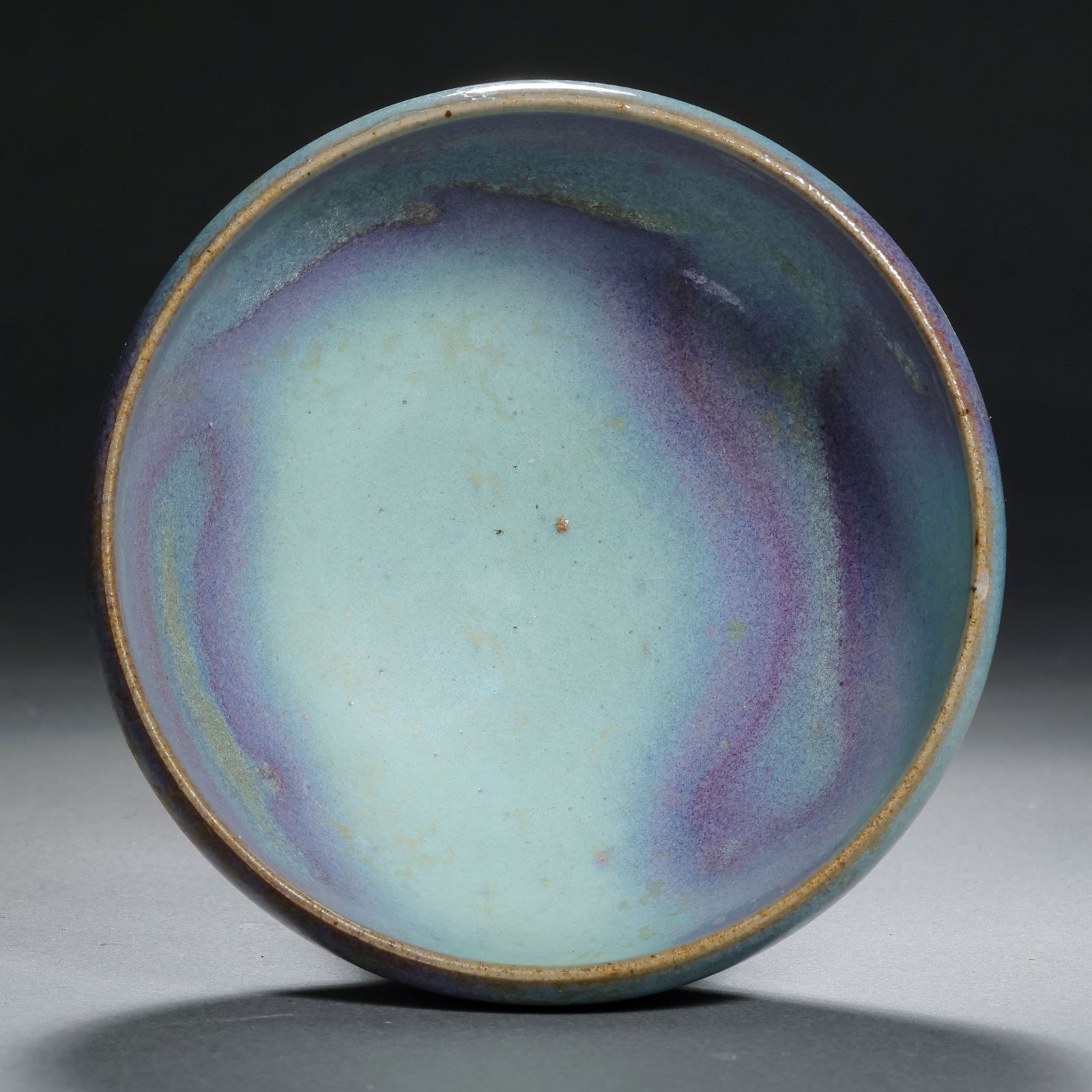 Northern Song Dynasty Jun ware sky-blue glazed red cup (1 of 8)