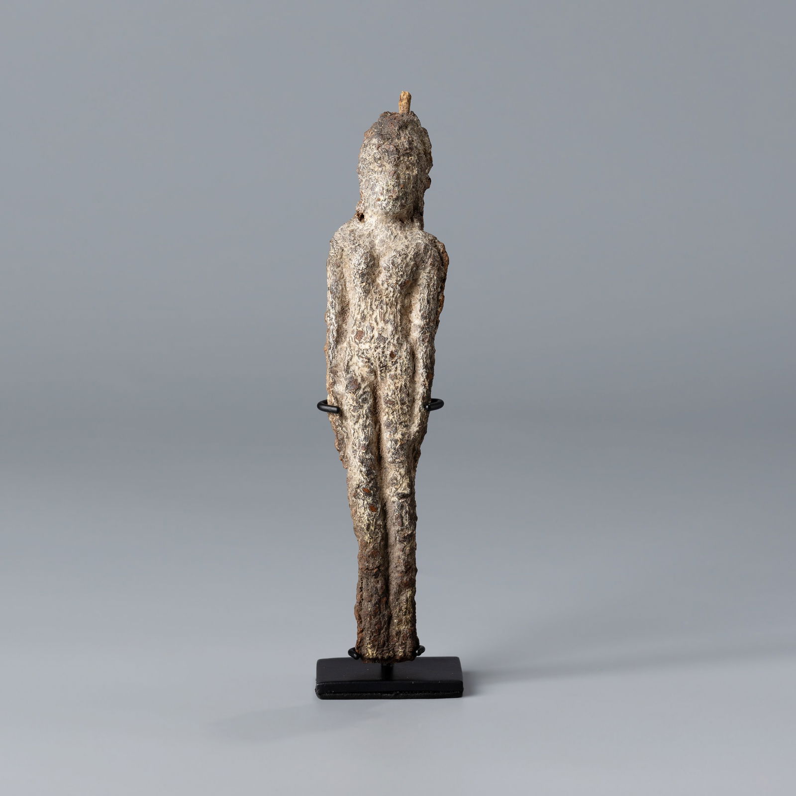 West Asian Stone Man: H. 15.4 cm. W. 3.2 cm. Weight. 23 gram.