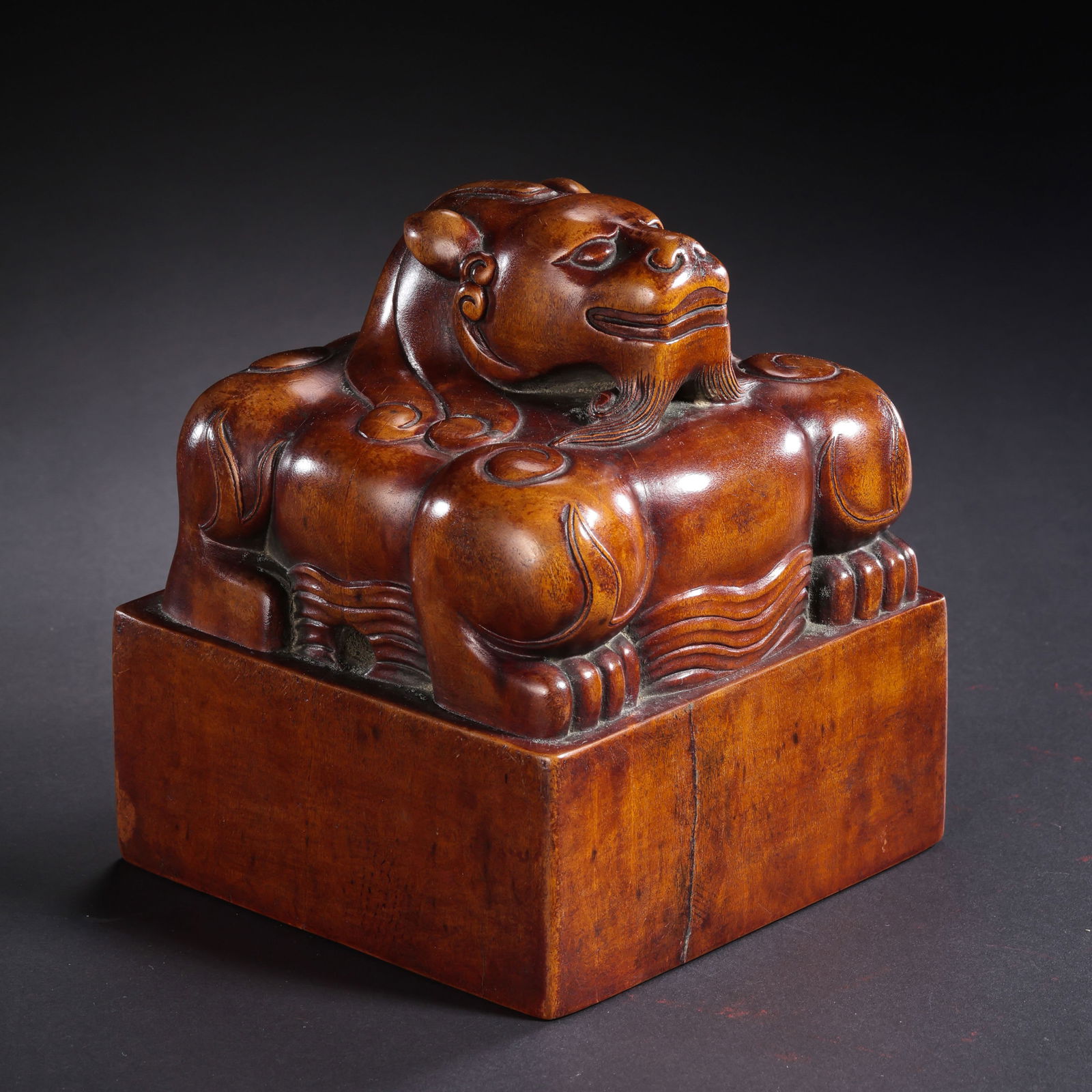 Chinese Qing Dynasty wooden seals (1 of 10)