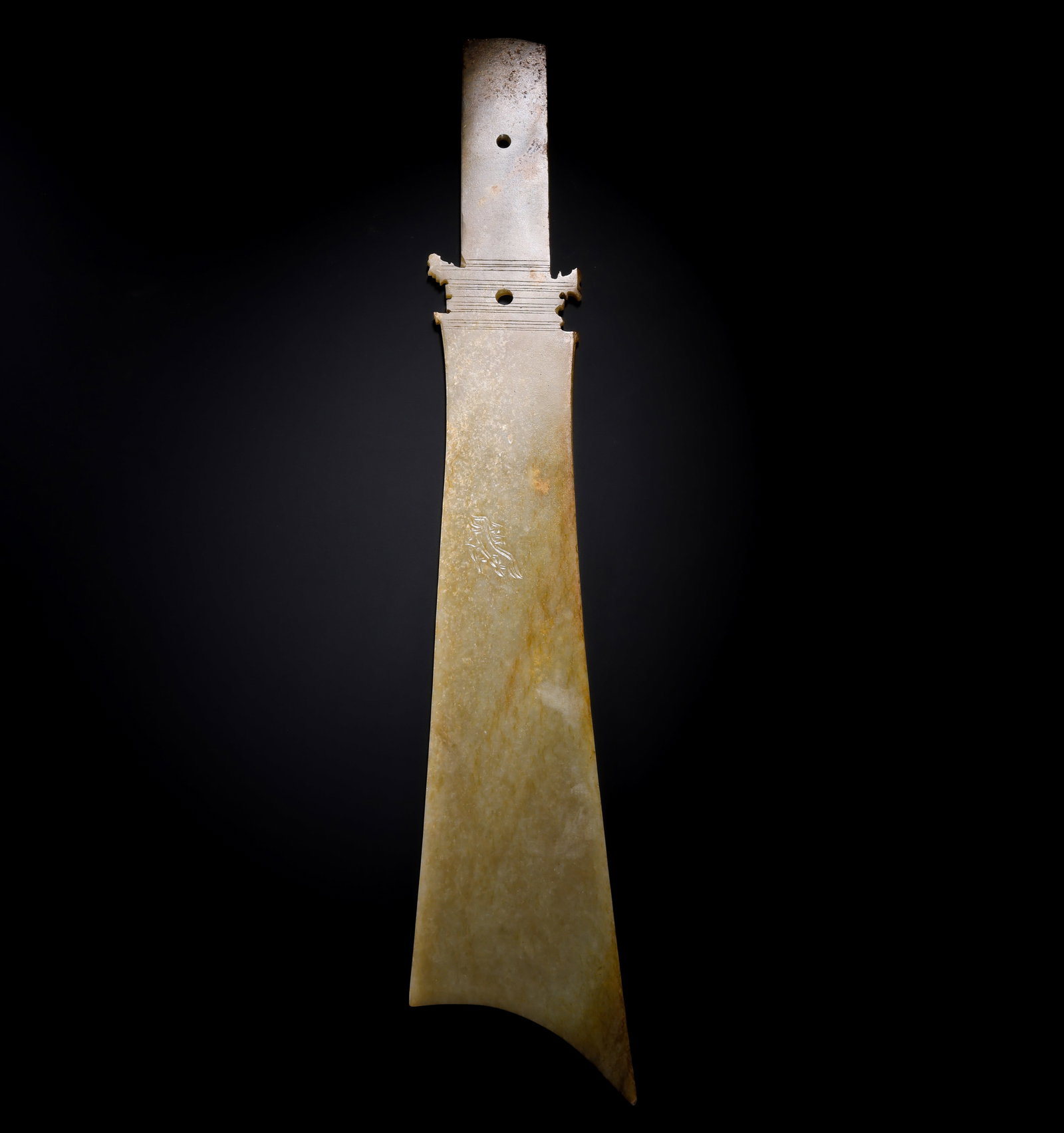 Jade scepters from the Neolithic period in China (1 of 8)