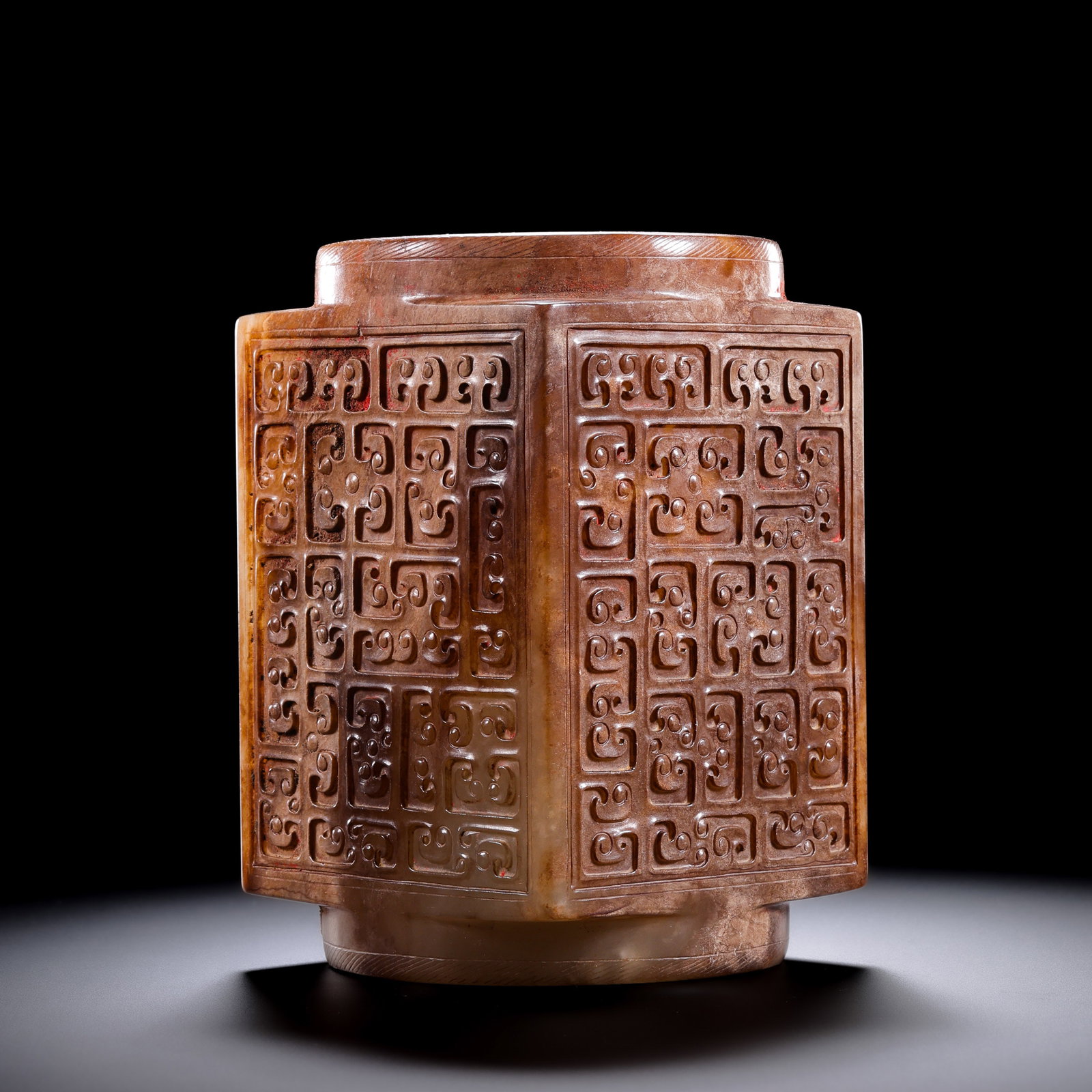 Jade Cong from the Neolithic period in China (1 of 17)