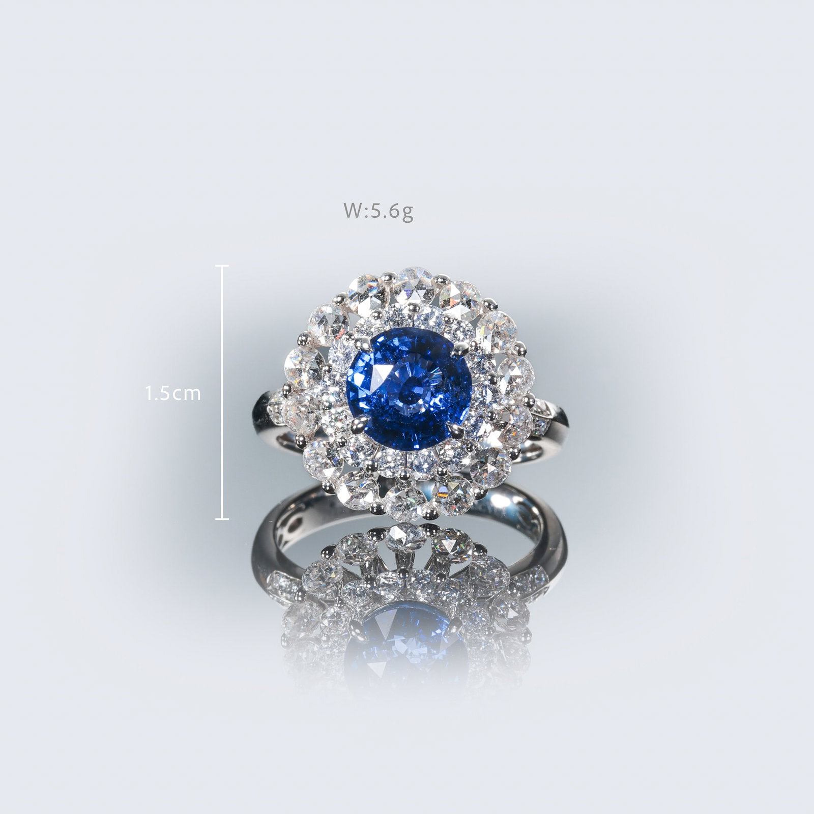 Natural Sapphire Ring - 2