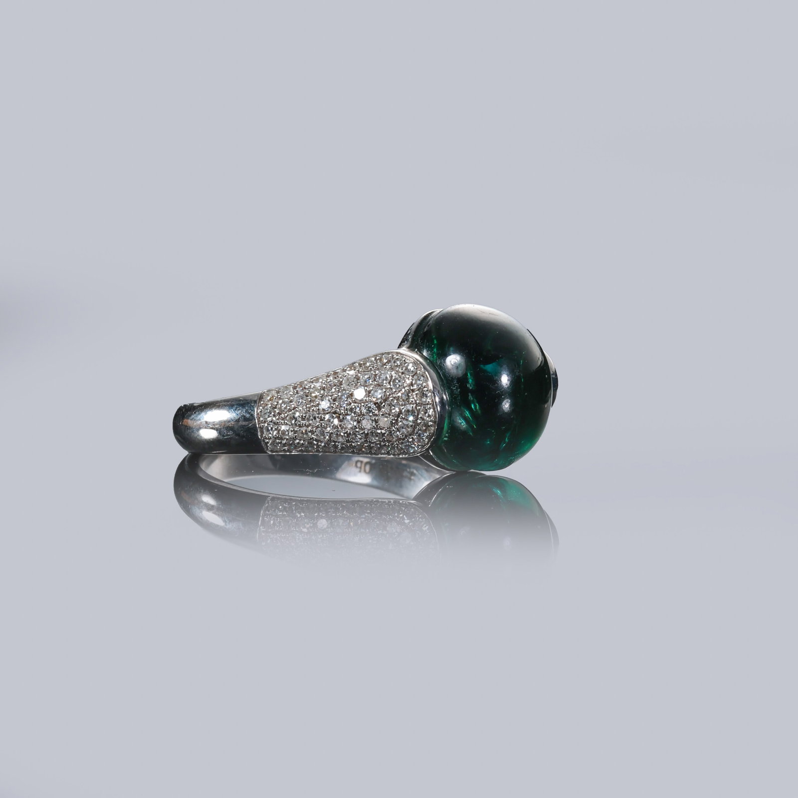 Natural Emerald Ring - 4
