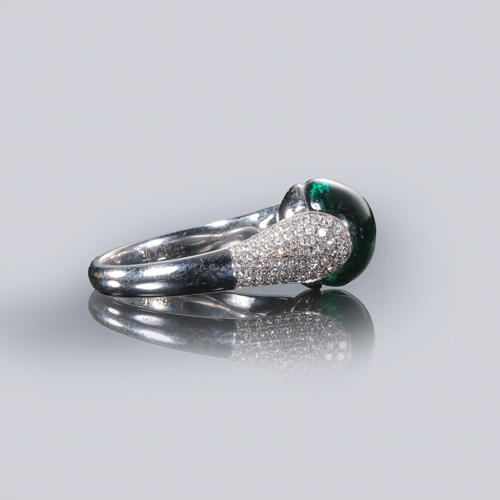 Natural Emerald Ring - 6