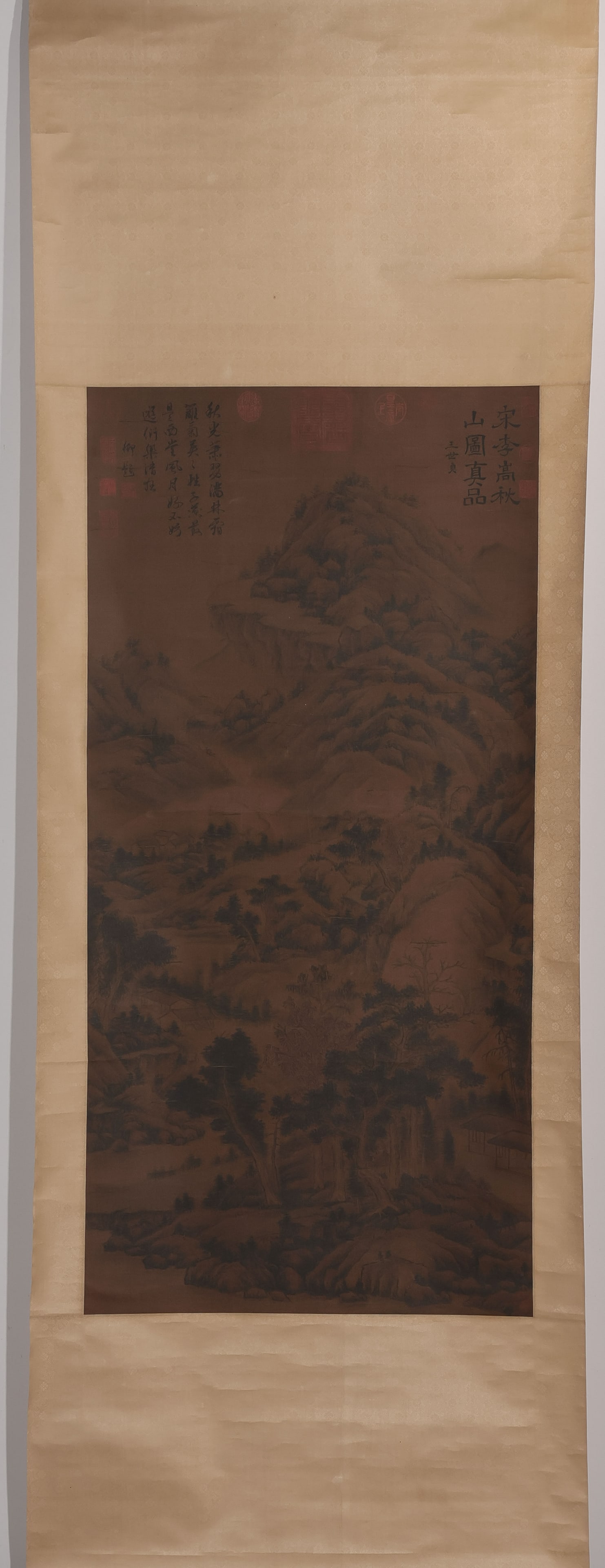 landscape: L. 132 cm. W. 64 cm.