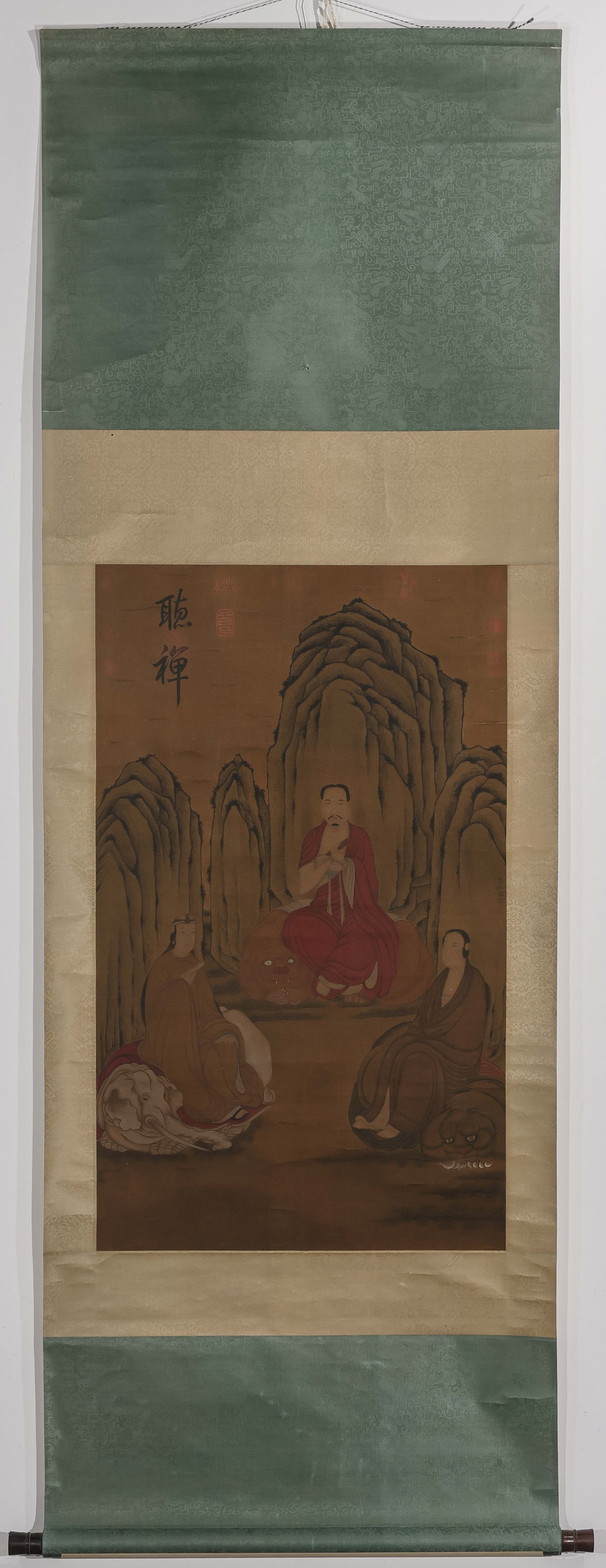 Listening to Zen: L. 102 cm. W. 61 cm.