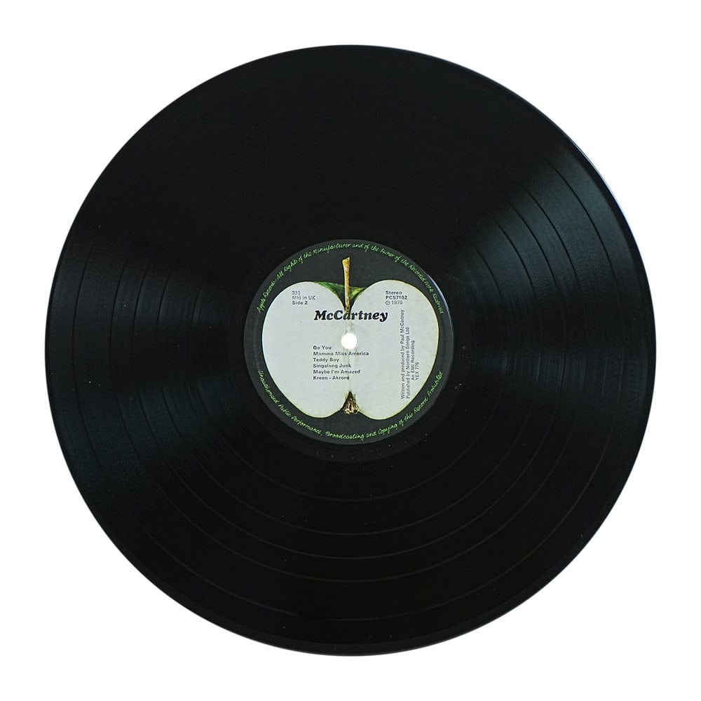 PAUL MCCARTNEY SIGNED "MCCARTNEY" UK LP - 8