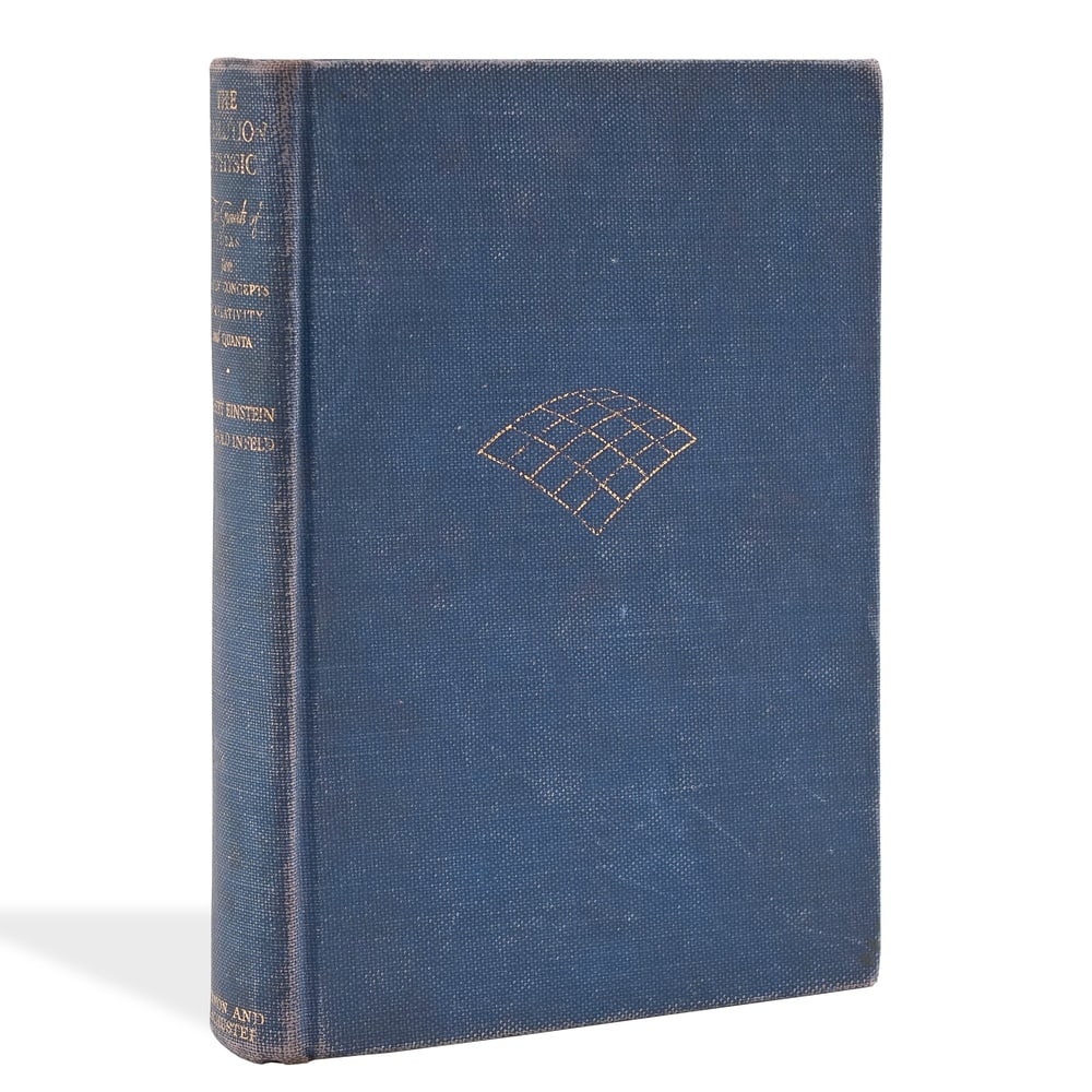 ALBERT EINSTEIN SIGNED "THE EVOLUTION OF PHYSICS" FIRST EDITION (1 of 5)