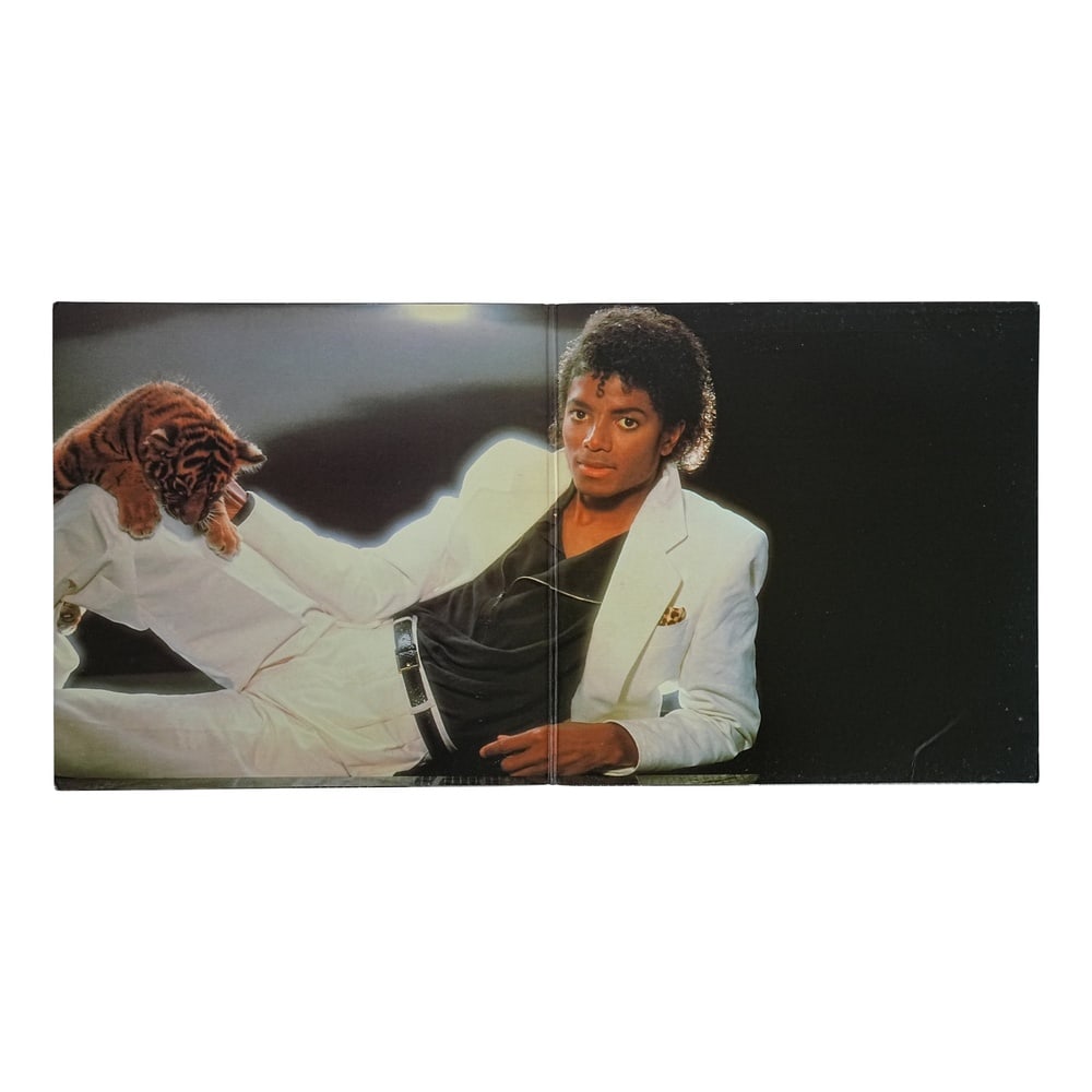 MICHAEL JACKSON SIGNED "THRILLER" US LP - 4