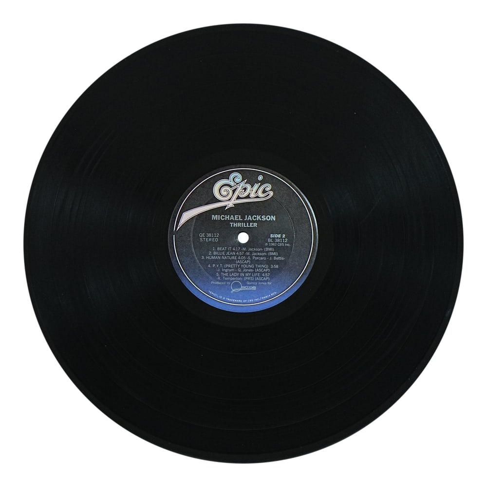 MICHAEL JACKSON SIGNED "THRILLER" US LP - 8