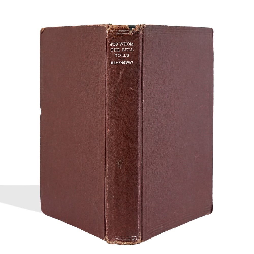 ERNEST HEMINGWAY SIGNED FOR WHOM THE BELL TOLLS FIRST EDITION - 5