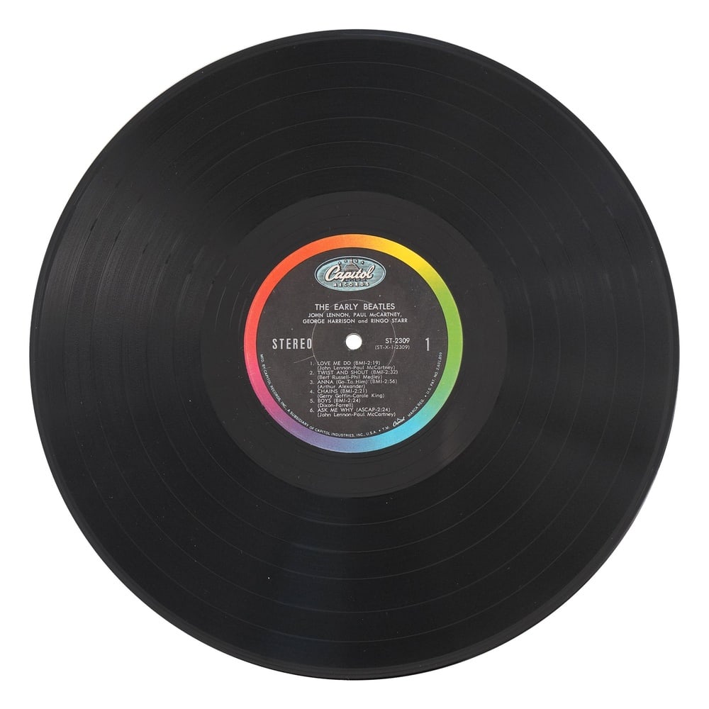 THE BEATLES FULLY SIGNED LP "THE EARLY BEATLES" (U.S. CAPITOL PRESSING) - 3