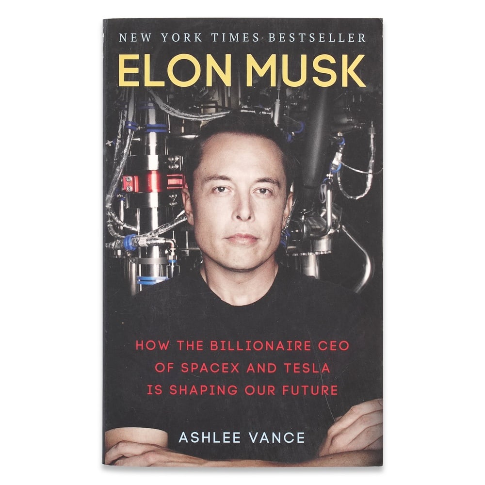 ELON MUSK SIGNED "ELON MUSK" FIRST EDITION FIRST PRINTING (1 of 4)
