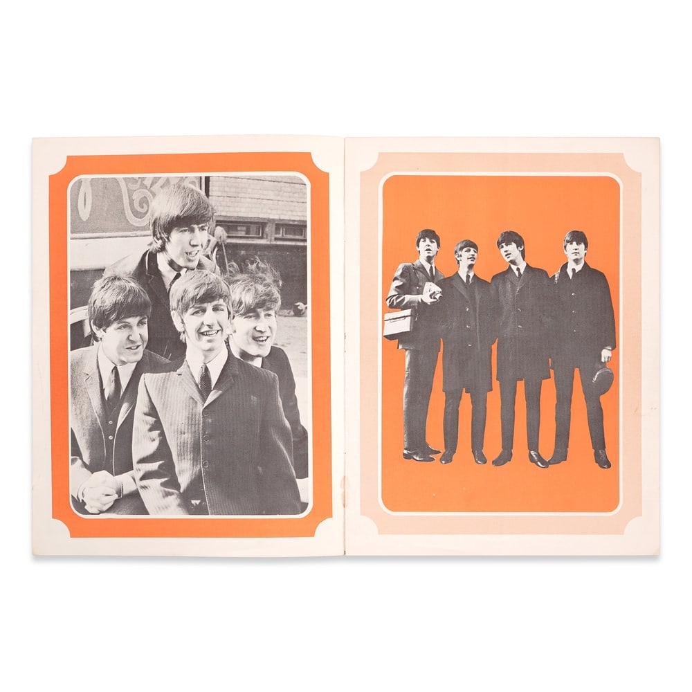 THE BEATLES FULLY SIGNED PHOTO PULLOUT SECTION MAGAZINE - 3
