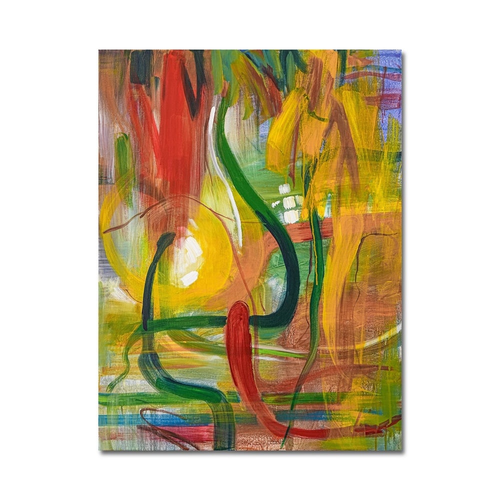 ALBERT OEHLEN (B.1954), ATTRIBUTED TO, OIL ON CANVAS: Signed (verso) Image Dimensions: 39 1/2 x 30 in (100 x 76 cm) This painting comes with COA. Albert Oehlen, one of the leading figures of the German Neo-Expressionist generation, is known for