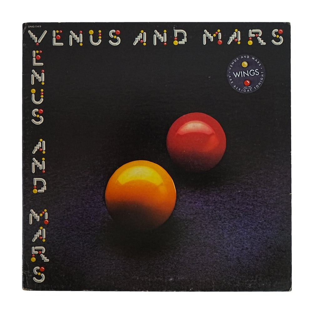 PAUL MCCARTNEY SIGNED "VENUS AND MARS" UK LP - 3