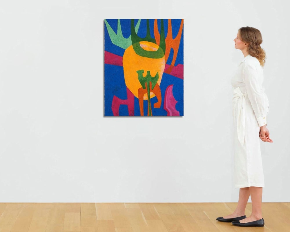 PEDRO CORONEL (1922-1985), ATTRIBUTED TO, OIL ON CANVAS - 2