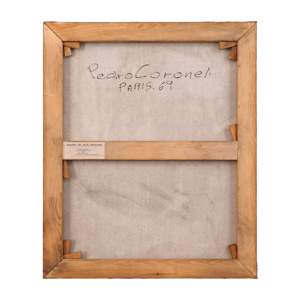 PEDRO CORONEL (1922-1985), ATTRIBUTED TO, OIL ON CANVAS - 3