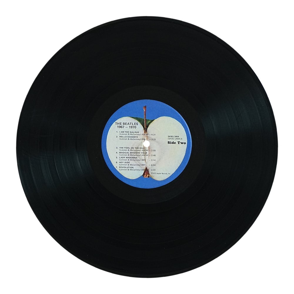 THE BEATLES FULLY SIGNED "1967-1970 (BLUE ALBUM)" LP - 10
