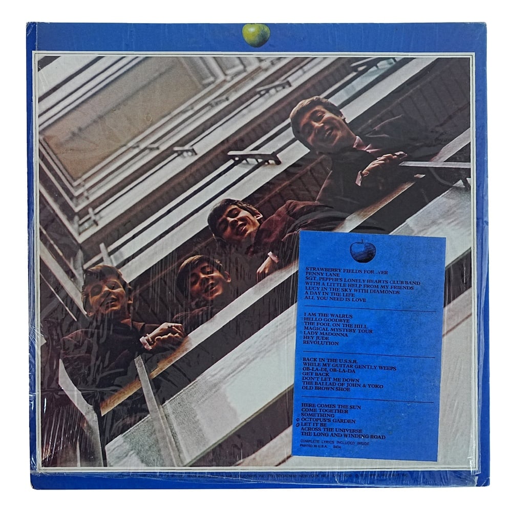THE BEATLES FULLY SIGNED "1967-1970 (BLUE ALBUM)" LP - 4