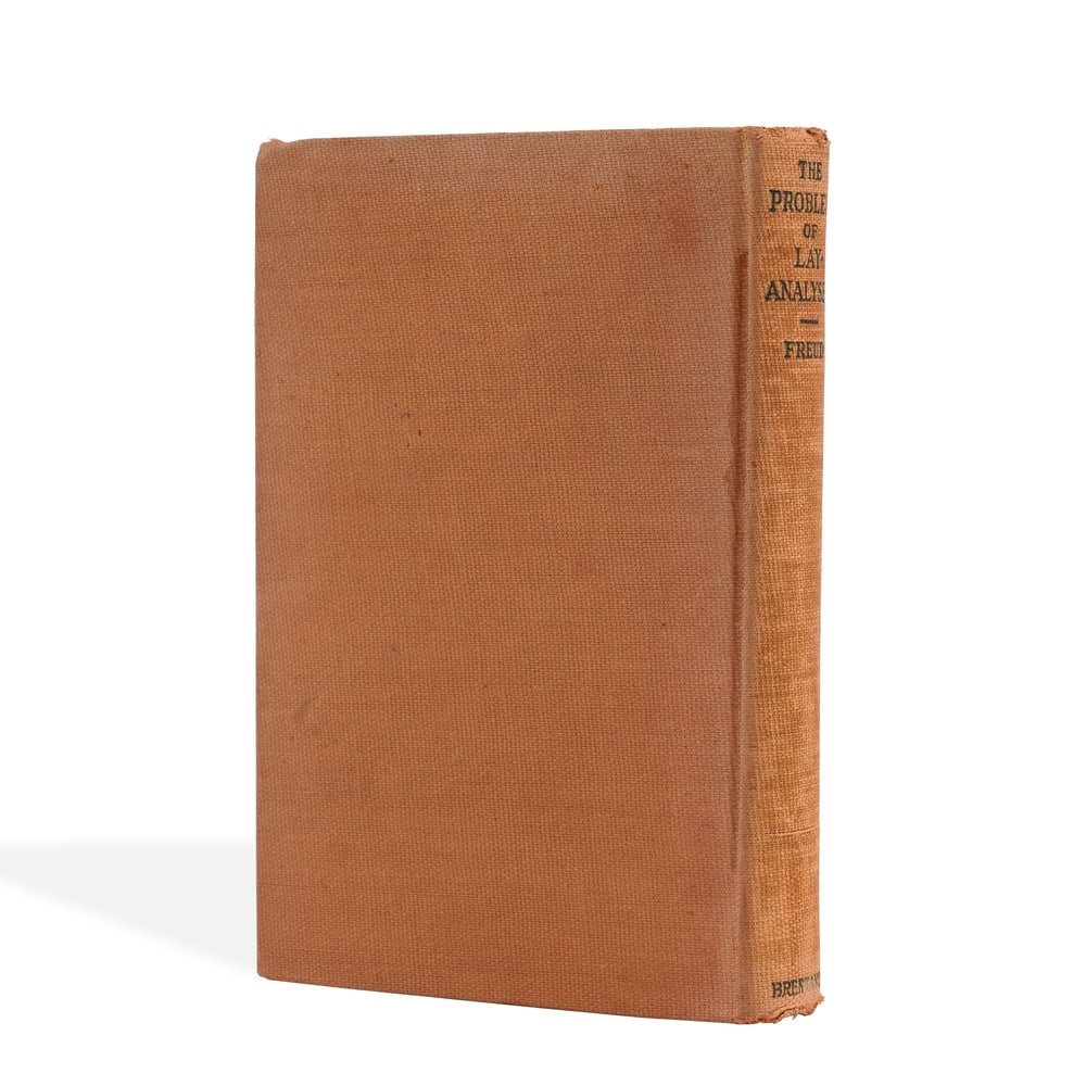 SIGMUND FREUD SIGNED "THE PROBLEM OF LAY-ANALYSES" FIRST EDITION - 2