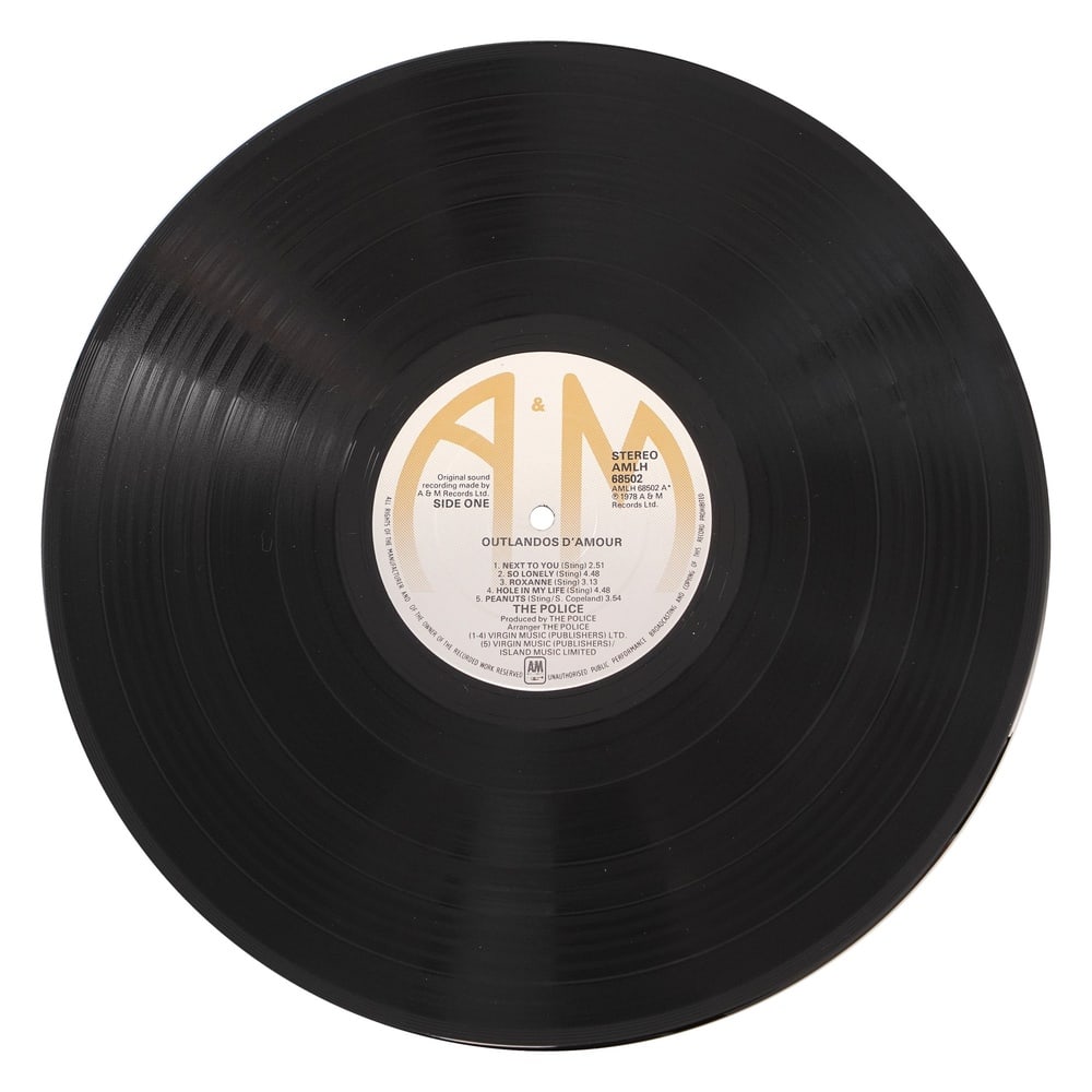 THE POLICE FULLY SIGNED LP - OUTLANDOS D'AMOUR - 3