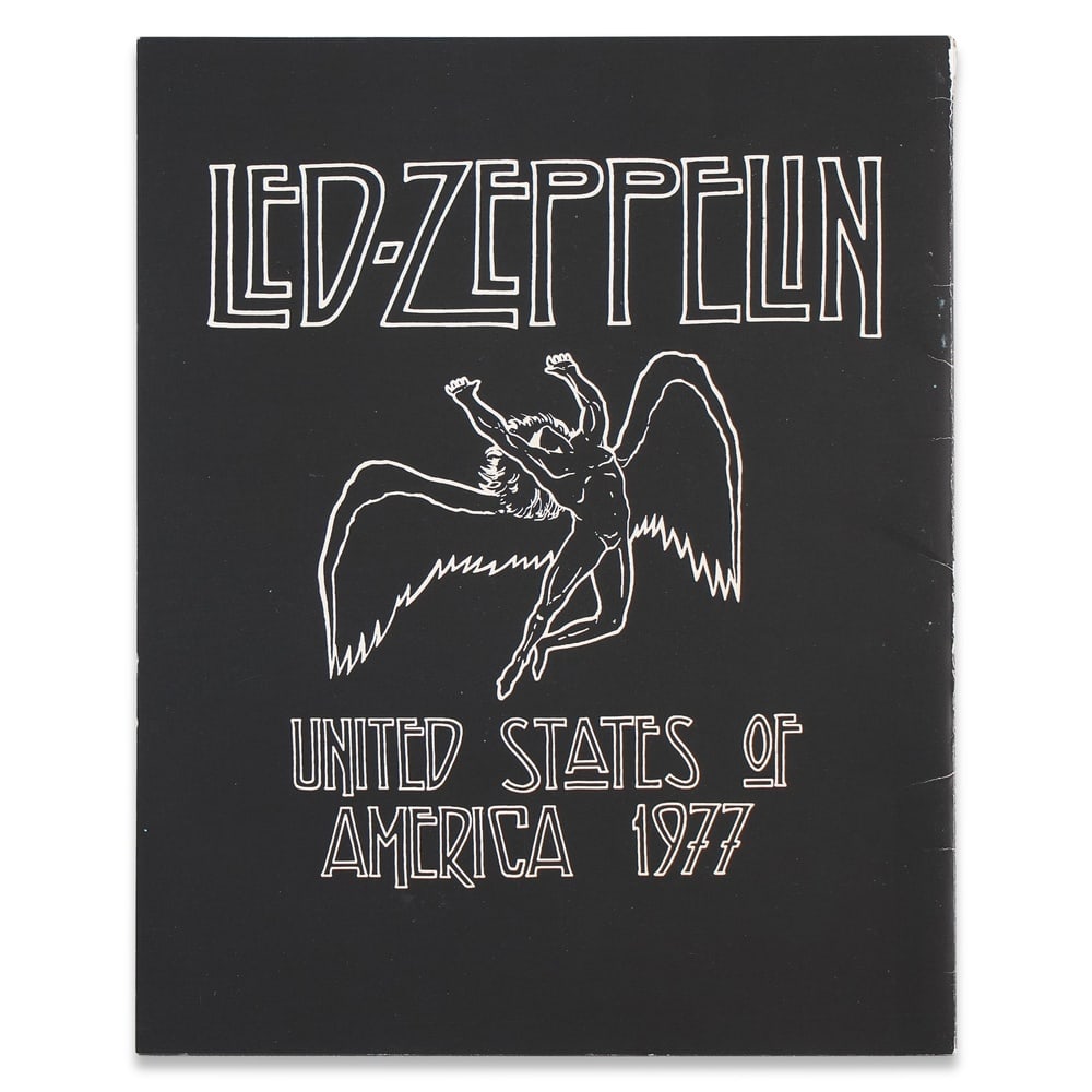 LED ZEPPELIN FULLY SIGNED "AN EVENING WITH LED ZEPPELIN" TOUR PROGRAM - 2