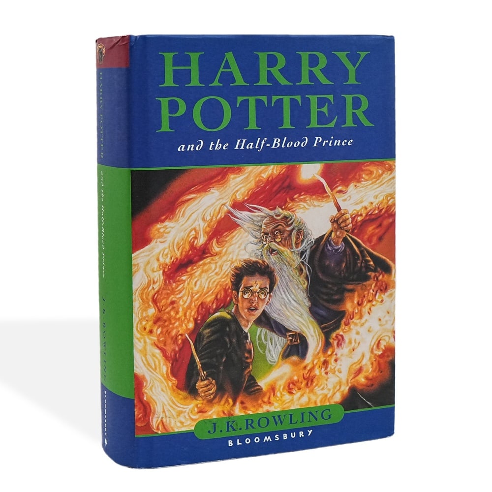 J. K. ROWLING SIGNED "HARRY POTTER AND THE HALF-BLOOD PRINCE" FIRST EDITION: 8 1/8 x 5 3/8 in (20.5 x 13.5 cm) Few literary franchises in modern publishing history possess the worldwide influence and cultural impact of the Harry Potter series. By the release of Harry Potter