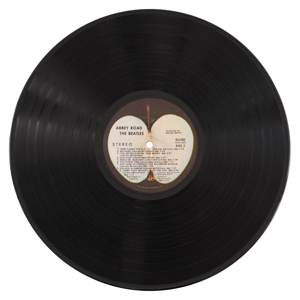 THE BEATLES FULLY SIGNED ABBEY ROAD LP - 4