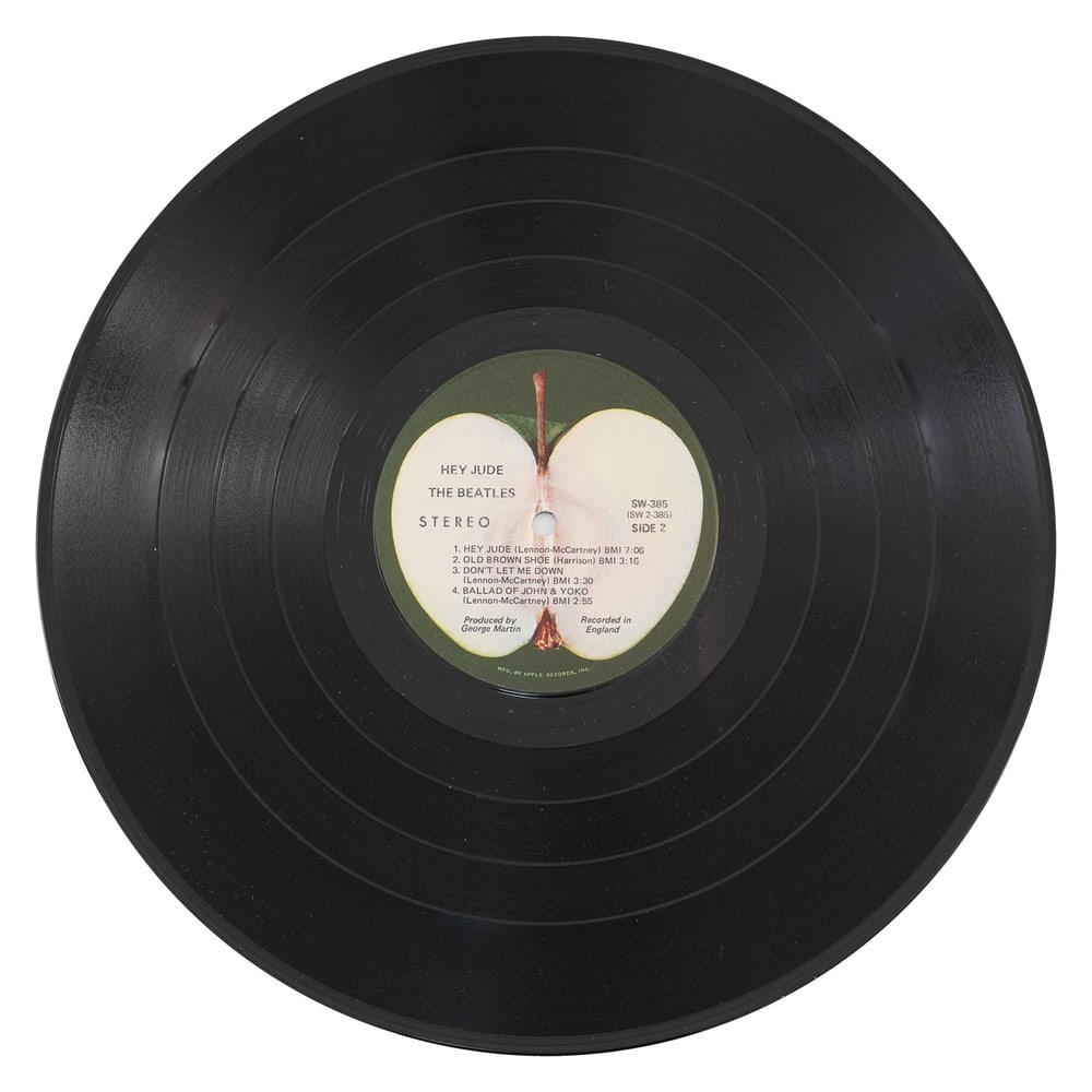 THE BEATLES FULLY SIGNED "HEY JUDE" LP - 4