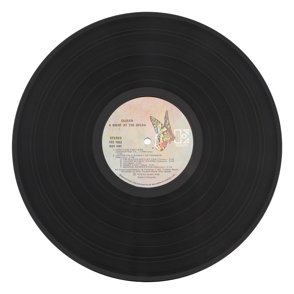 QUEEN FULLY SIGNED "A NIGHT AT THE OPERA" LP - 4