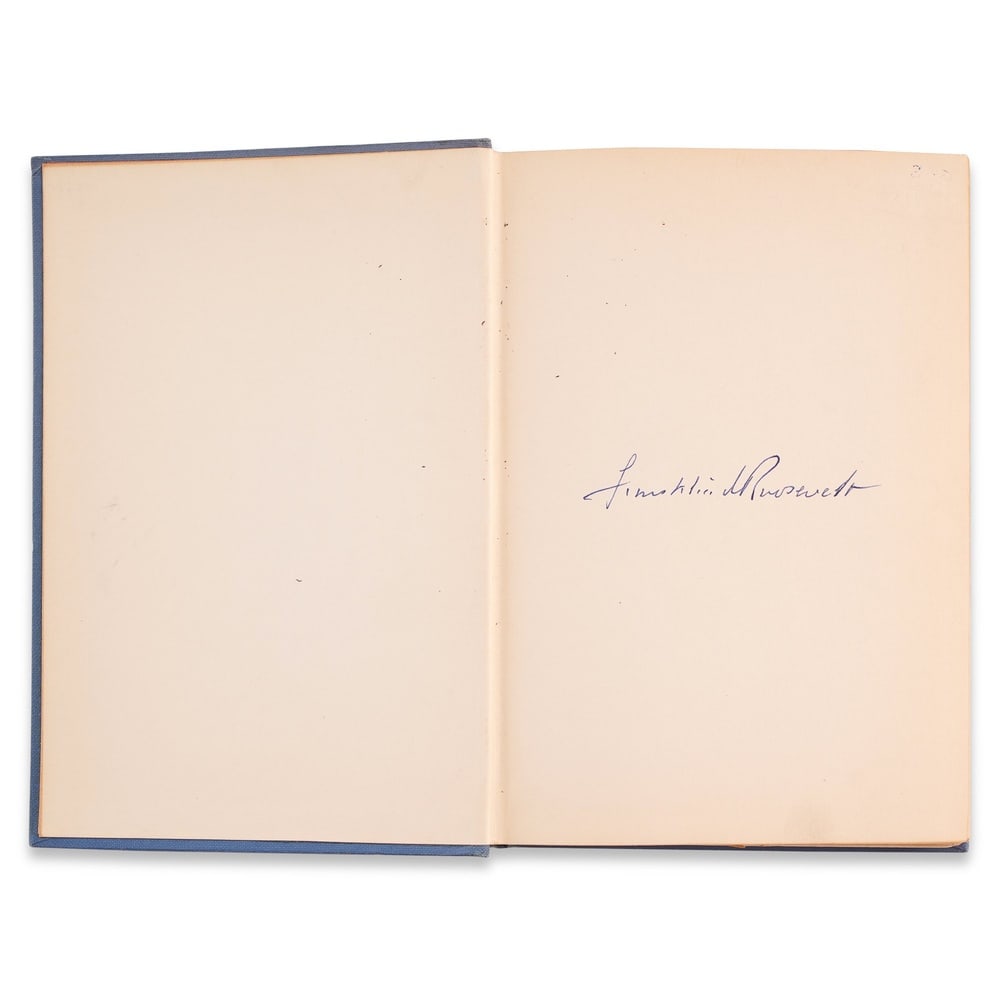 FRANKLIN D. ROOSEVELT SIGNED ON OUR WAY - 3