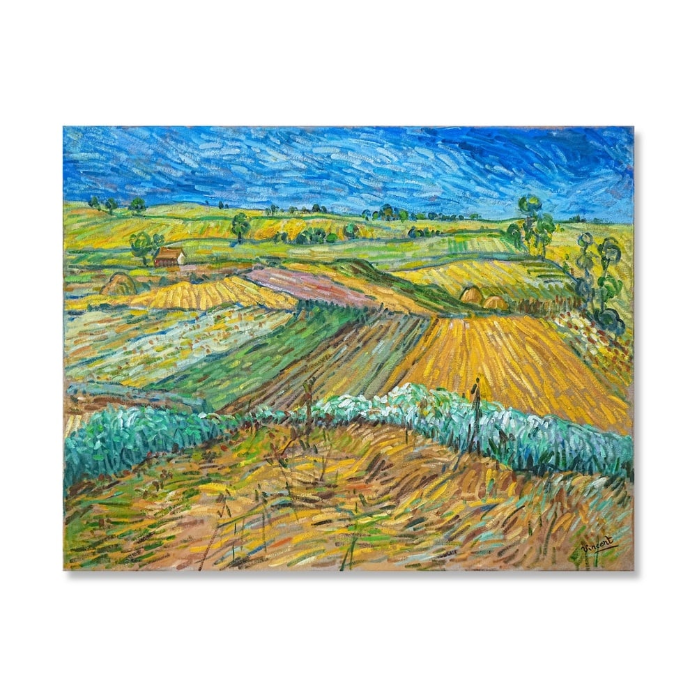 VINCENT VAN GOGH (1853-1890), ATTRIBUTED TO, OIL ON CANVAS: Signed (lower right) Image Dimensions: 25 3/4 x 33 in (65 x 83.5 cm) This painting comes with COA. Few artists have transformed the language of landscape painting as profoundly as Vincent van Gogh.