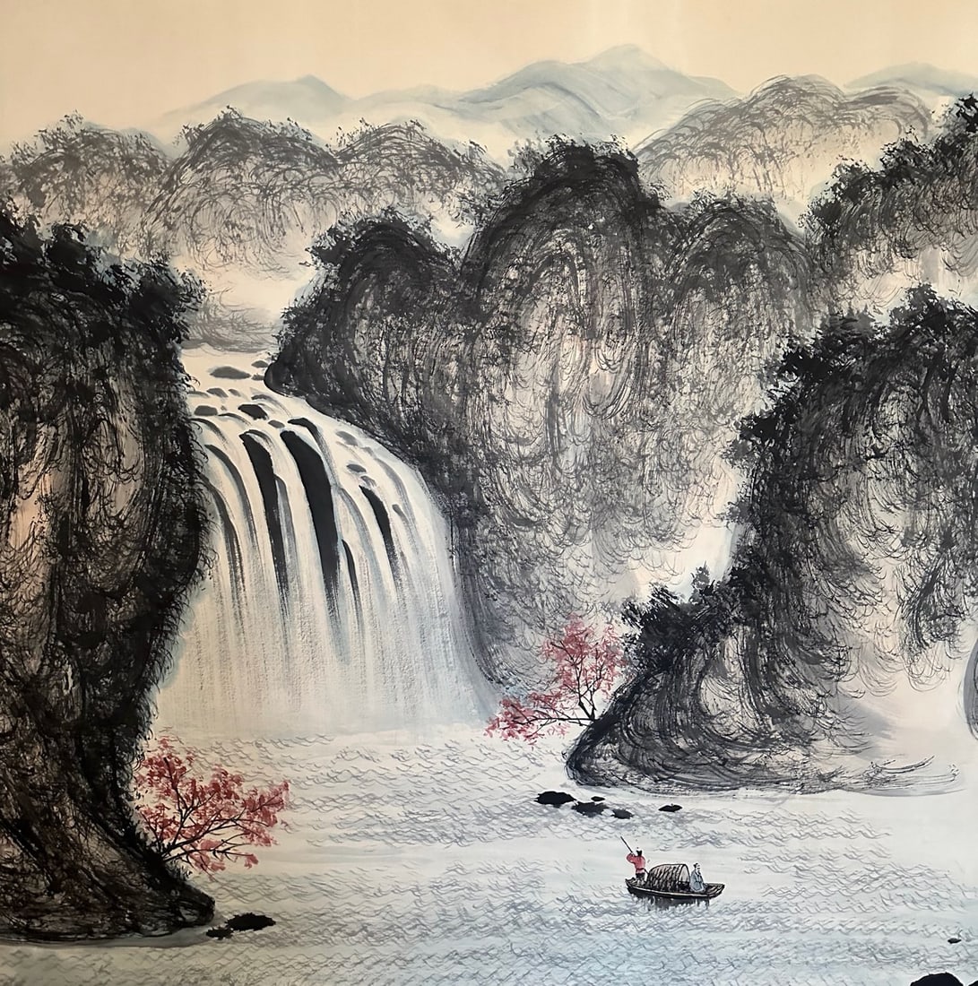 Landscape by Fu Baoshi - 3