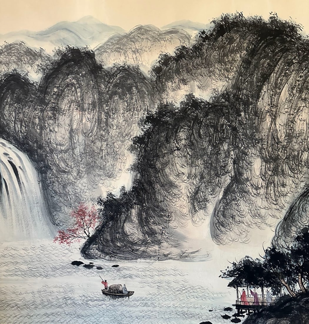 Landscape by Fu Baoshi - 4