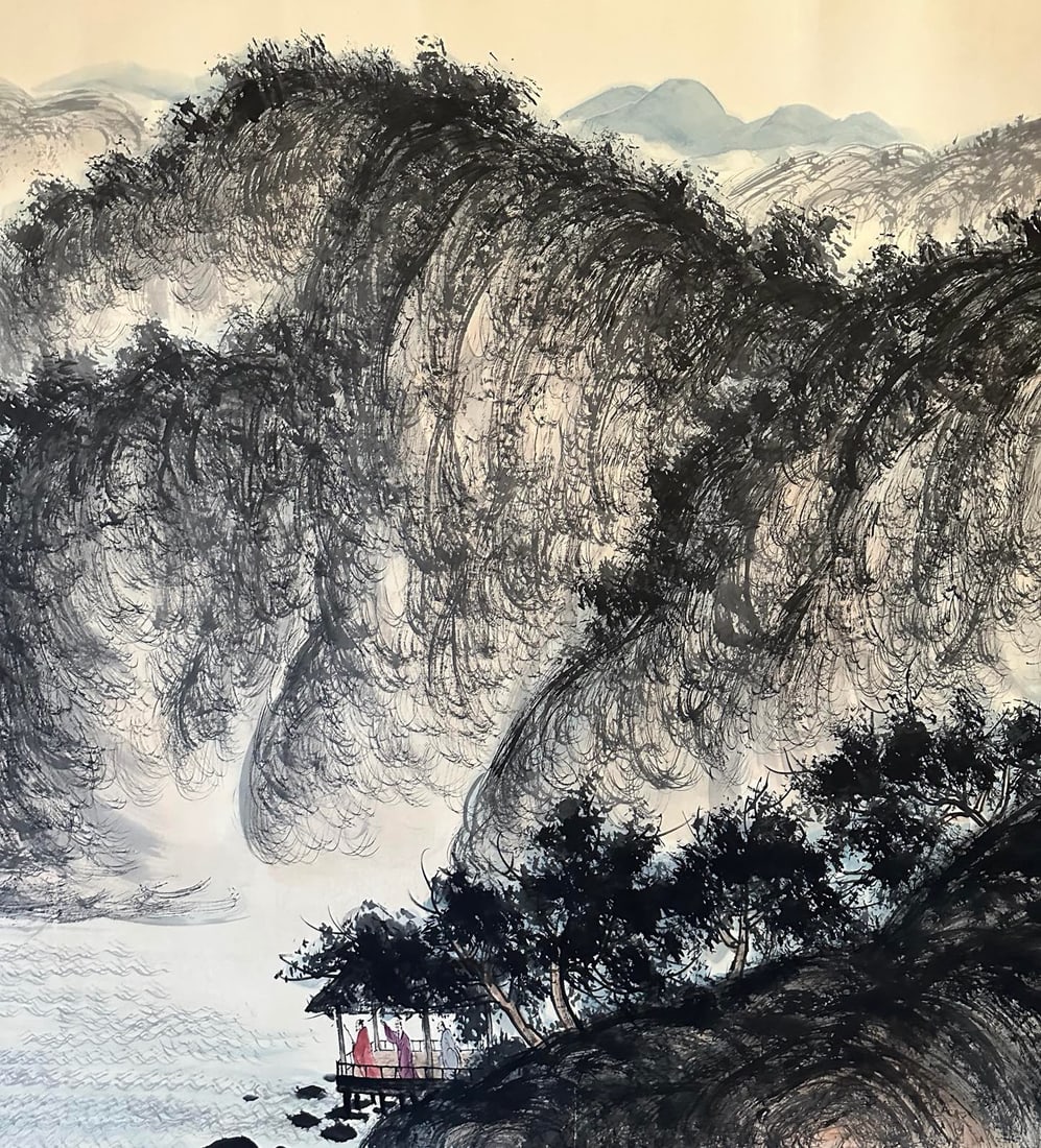 Landscape by Fu Baoshi - 5