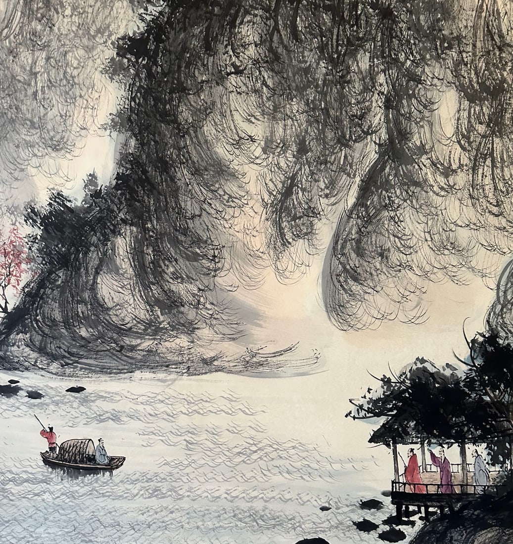 Landscape by Fu Baoshi - 9