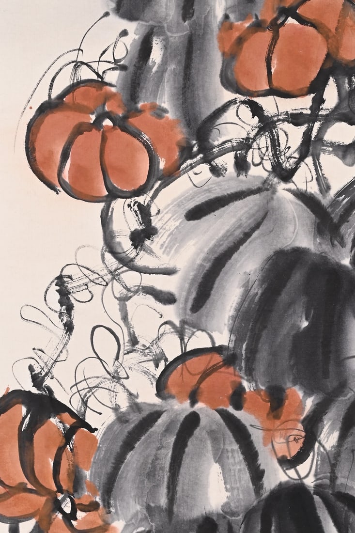 Pumpkin by Qi Baishi - 8