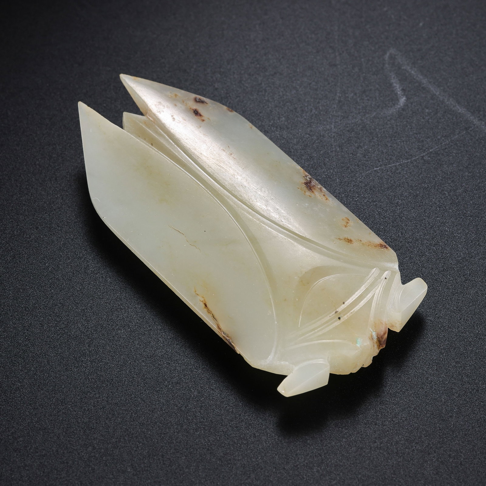 Jade Cicada from the Han Dynasty in China (1 of 7)