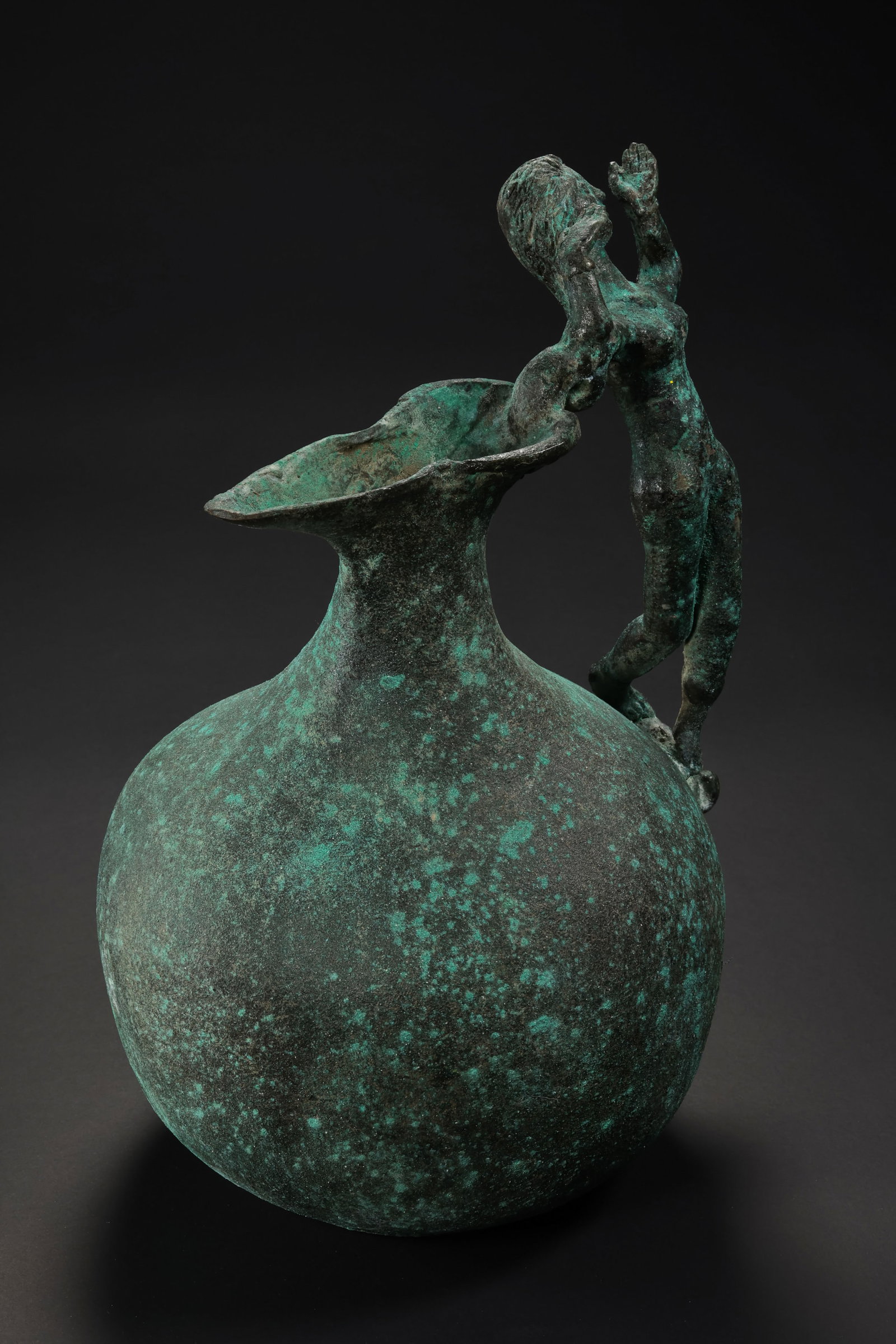 Ancient Roman bronze pot - 6