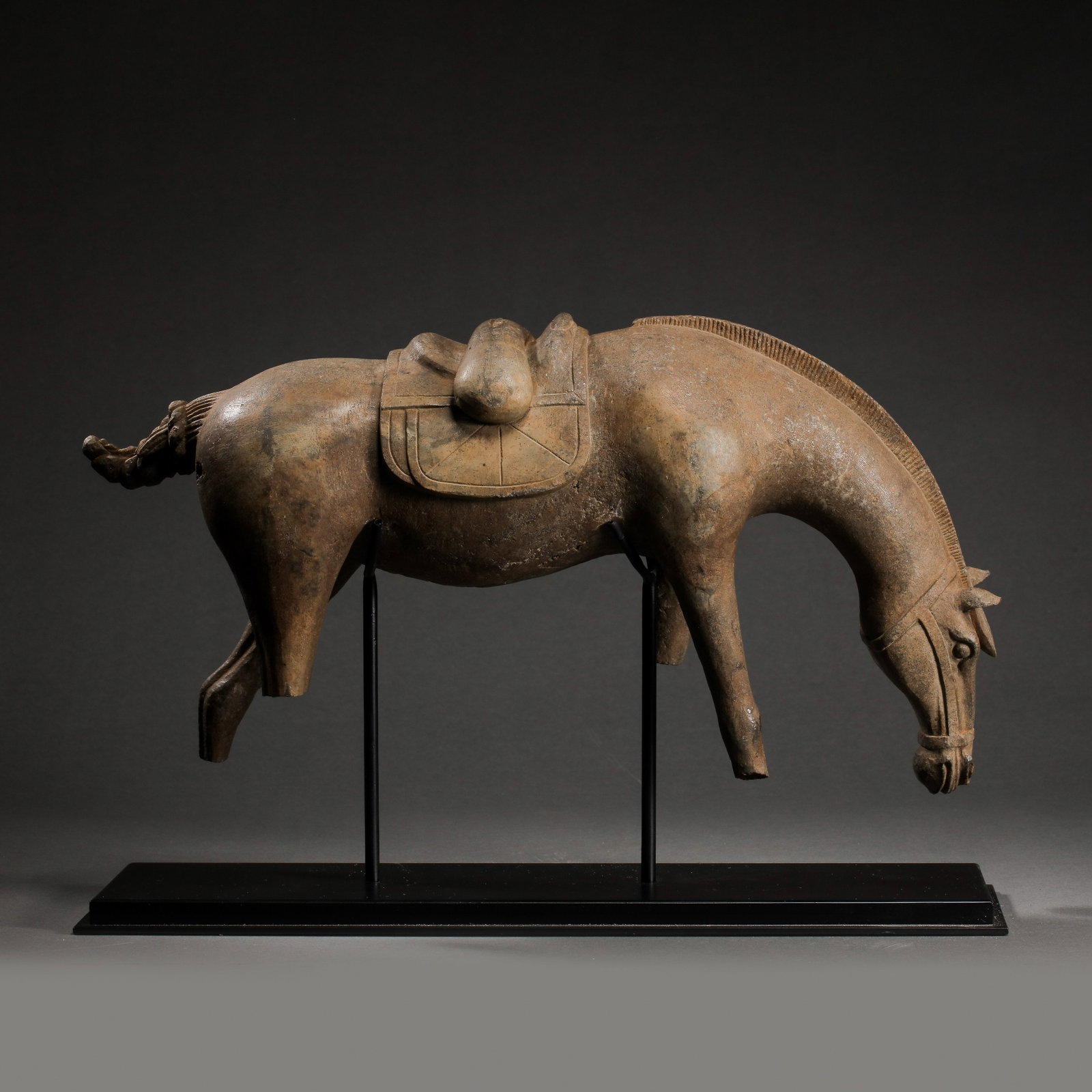 Chinese Tang Dynasty Bluestone Horse (1 of 11)