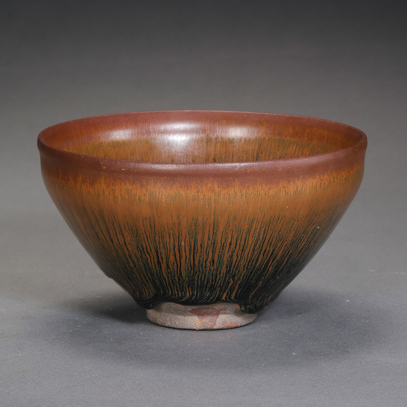 Hare's fur tea bowl from the Jian kiln of the Southern Song Dynasty, China (1 of 10)