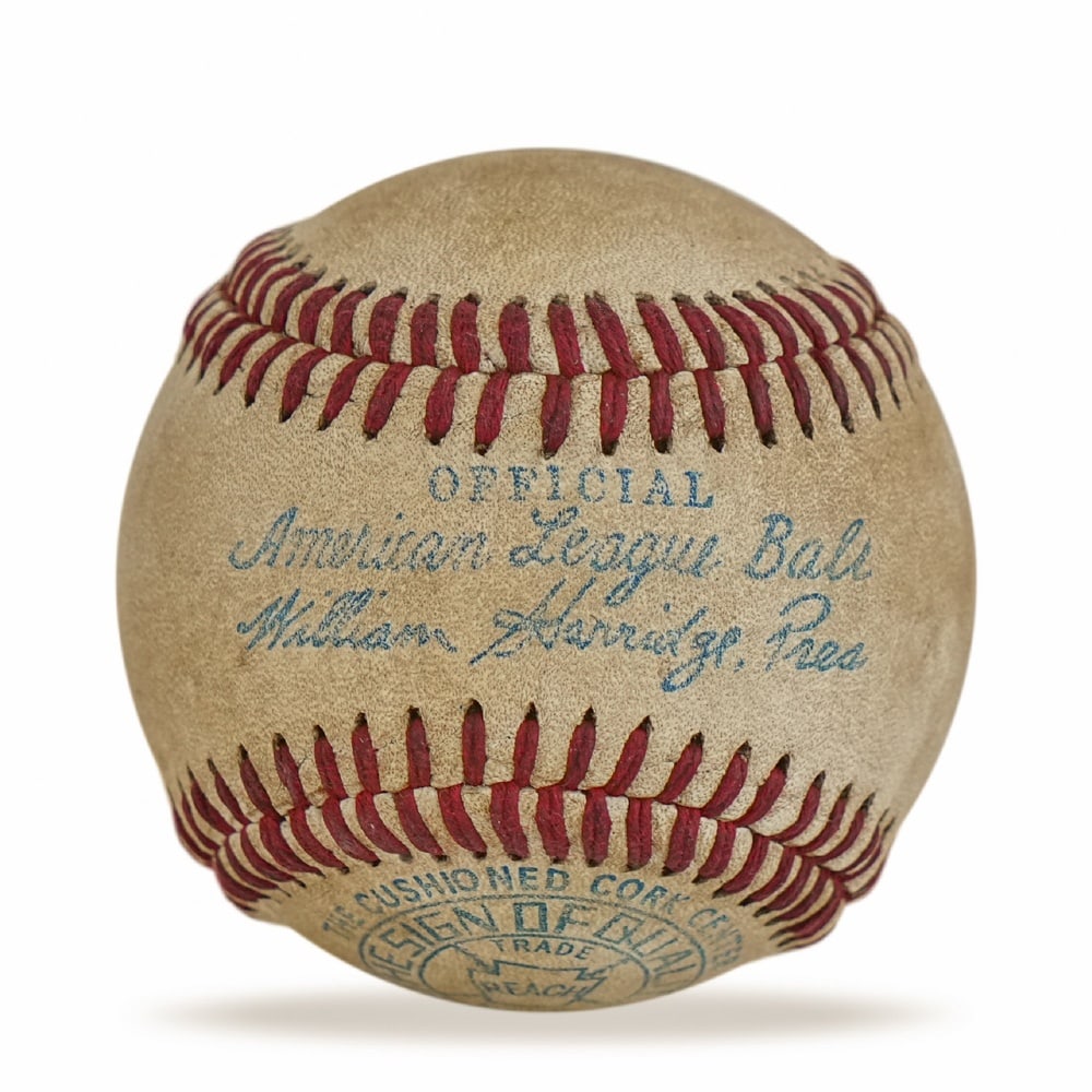 JOE JACKSON SIGNED BASEBALL - 2